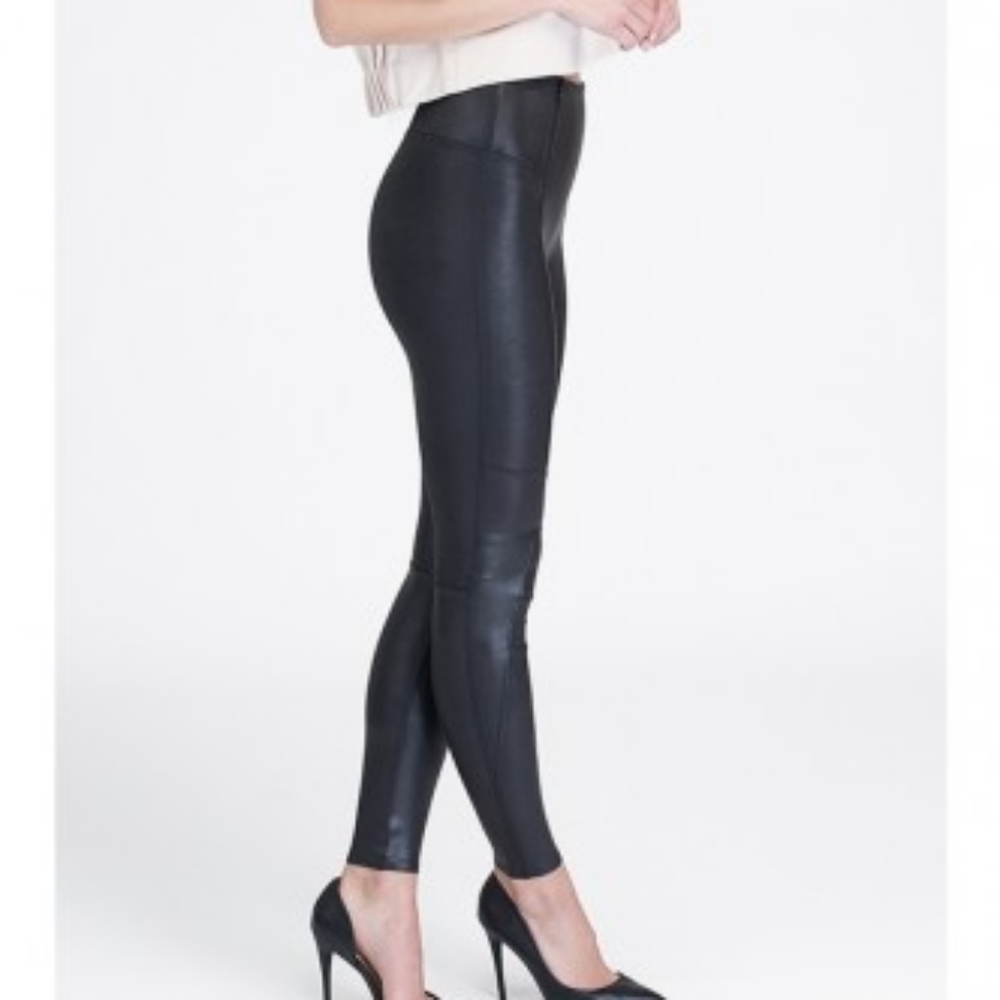 Spanx faux leather leggings